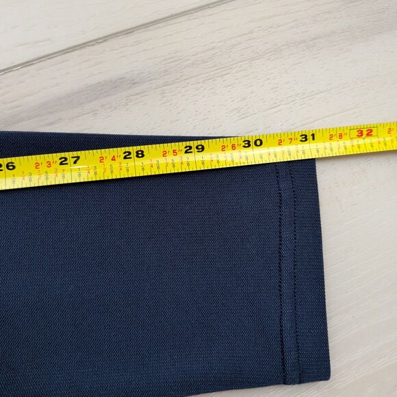 Rhone Polo Mens S Delta Pique Golf Navy Blue Commute Long Sleeve Performance - Picture 10 of 11